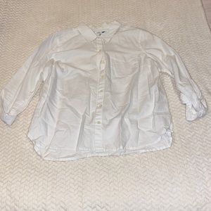 Old Navy White Button Down